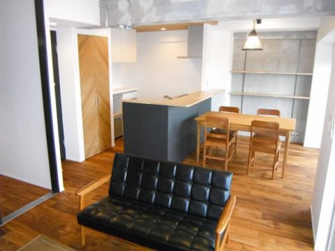 マンション完成