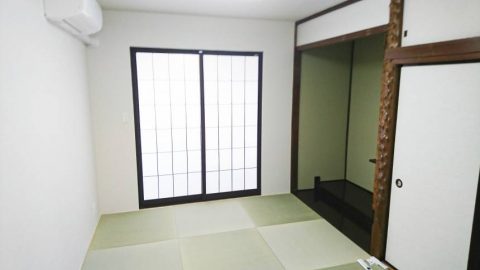和室　工事完了