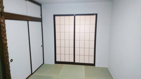 和室　工事完了