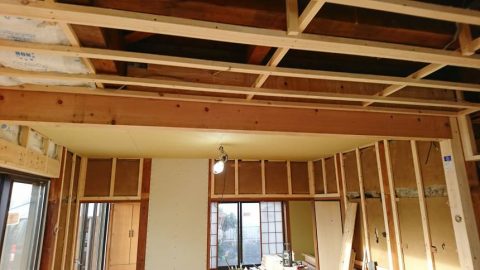 リフォーム工事中