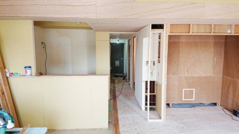 マンションⓈ工事中