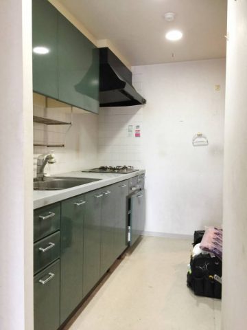 キッチン解体前