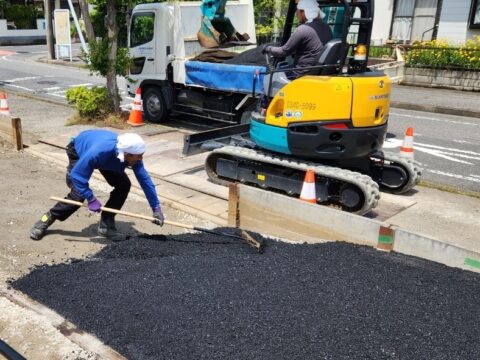 土木　造成工事　春日部