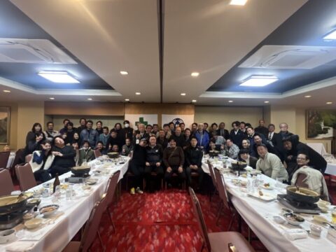 土木作業　建築会社　エヌクルー　新年会
