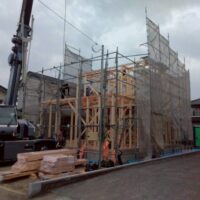 春日部市　建築会社　上棟　新築工事