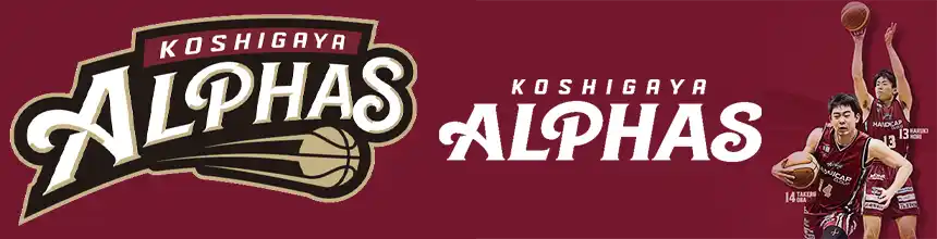 越谷アルファーズを全力で応援