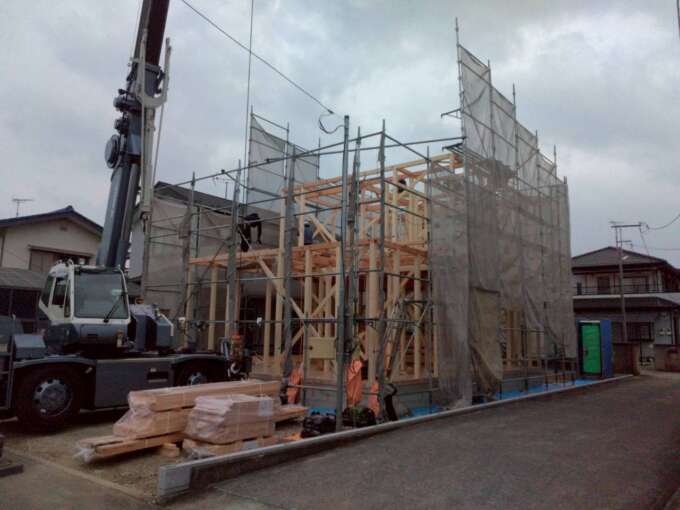 上棟　新築　建築会社　春日部市